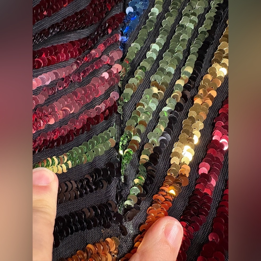 GUC Alcoolique- Sequin Payton Dress. Size IT 40 or US 2-4 - Picture 10 of 12